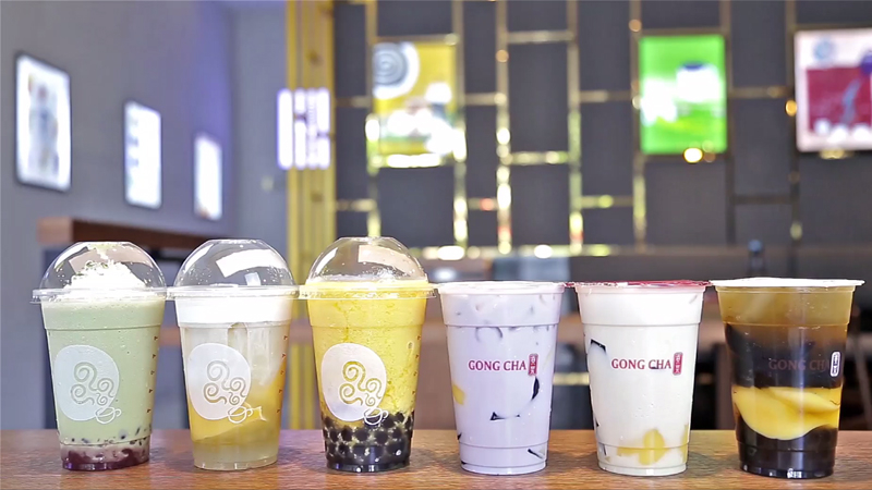 Trà Sữa Khoai Môn Đậu Đỏ