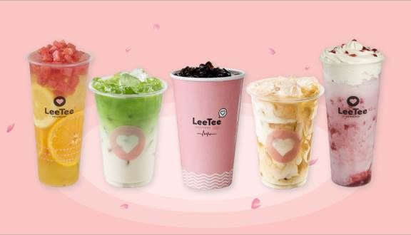 Hồng Trà Tình Yêu & Trà Sữa Ô Long Cháy