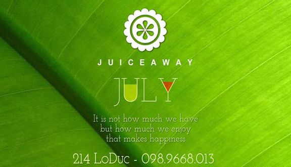 JuiceAway - Ẩm Thực Cho Người Ăn Kiêng