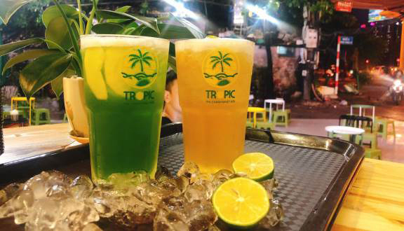 Trà Chanh Đào Nhiệt Đới
