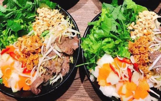 Miến Trộn Cua Giò Bò