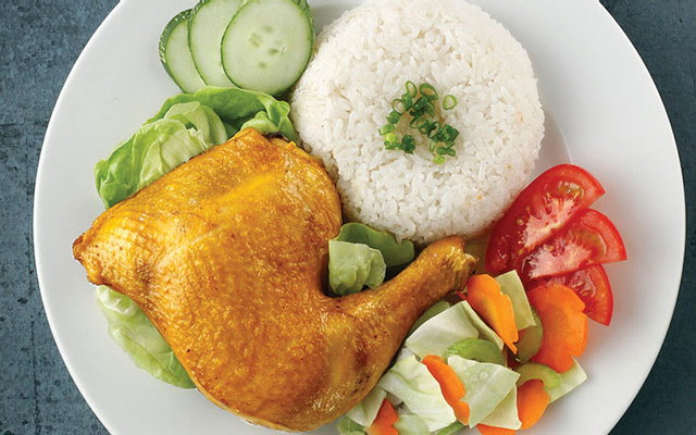 Cơm Gà Sốt Mật Ong