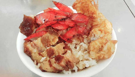 Xôi Pate lạp xưởng chả