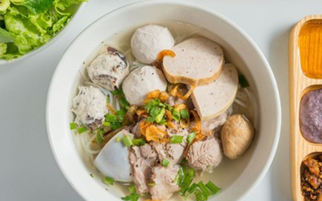 Bánh Dày Kẹp Chả (2 cặp)