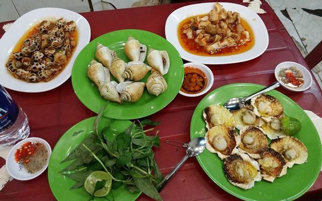 Sò huyết nướng