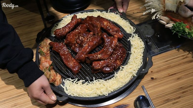 Haneul Korea Restaurant - Gà Nướng Pho Mai Sốt Haneul