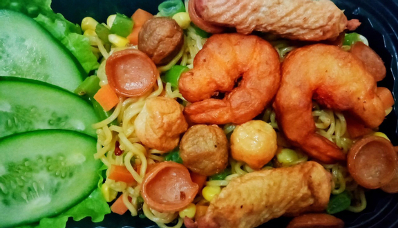 Mì Mix Viên Tôm Hùm 3x Viên Thả Lẩu