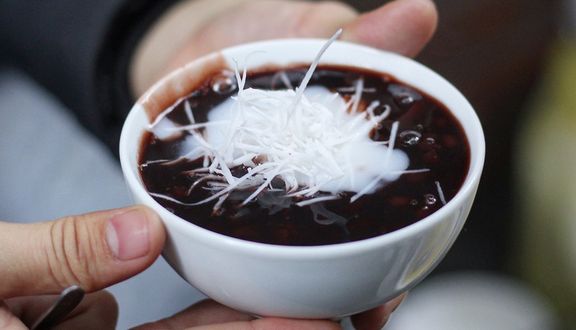 Chè đỗ đen - Trân châu - Thạch - Dừa ( Đá bào )