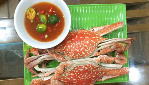 Ghẹ Hấp Bà Nga Béo