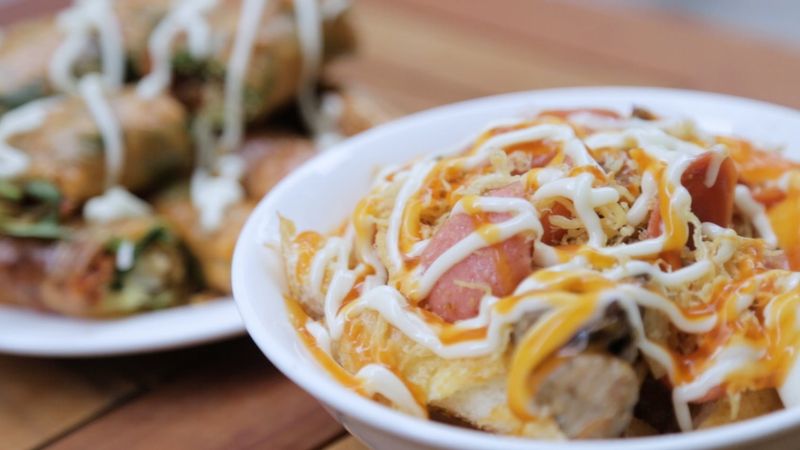 Lạp Xưởng Nướng Bơ