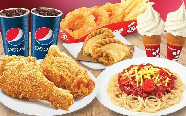 Gà rán và Mì Ý - Jollibee - Phan Văn Hớn