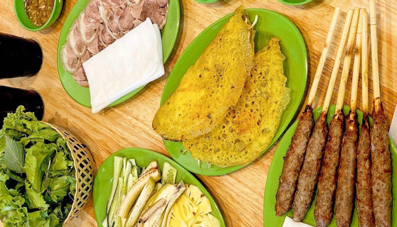 10  bánh xèo
