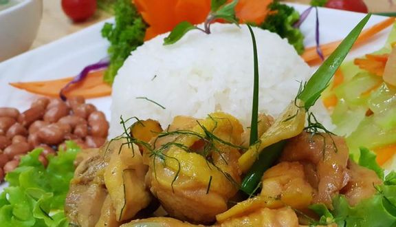 Cơm Gà Đồi Rang Gừng