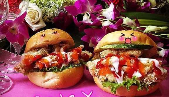 Dbe.store - Burger Gà & Trà Đào - Shop Online
