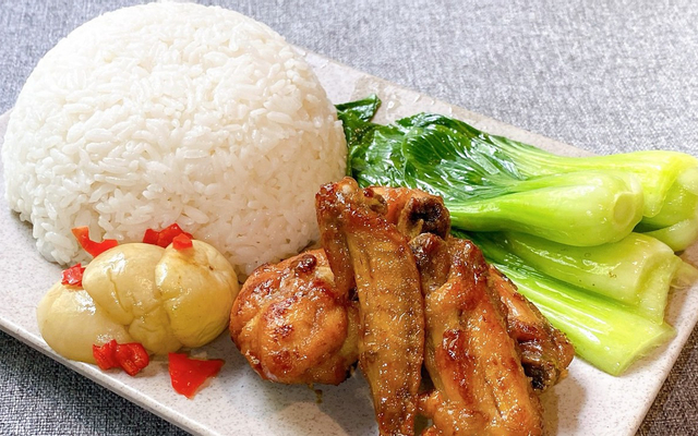 Cơm Chả lá lốt