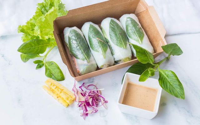 Set bún trộn + 1 Trà táo