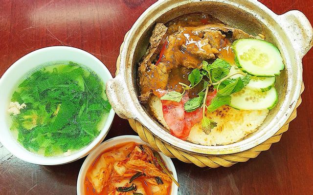 Cơm rang cá mặn