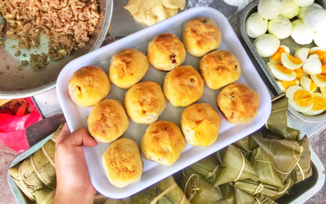 Cô Xuân - Xíu Páo Nam Định & Bánh Chưng Gù
