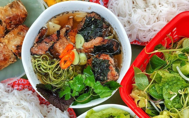 Combo 1( bún chả đặc biệt + coca)