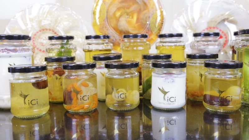 Set 3 hũ yến đảo vị đông trùng thượng vy yến