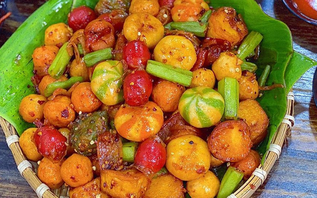 Combo cá viên chiên nước mắm bơ tỏi thập cẩm lớn