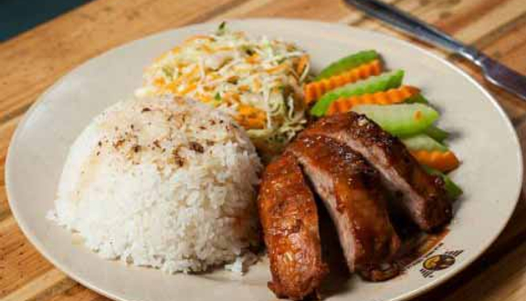 Cơm Trắng Cốt Lết Chả Trứng