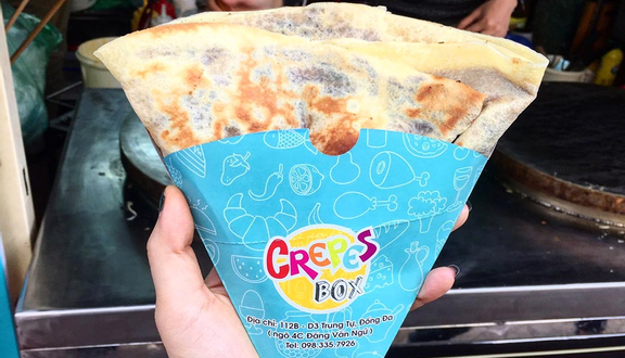 Bánh Crepe Trứng Phô Mai