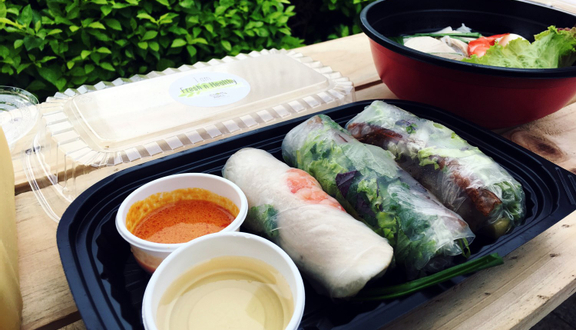 Set bún trộn + 1 Trà táo