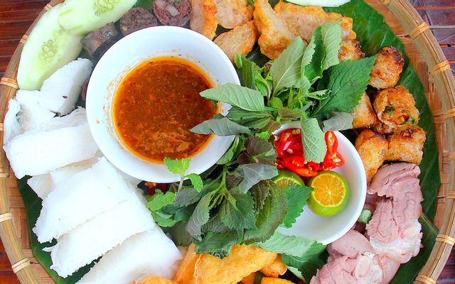 Bún Đậu Giò + Chả Cốm+ Nem + Lòng + Thịt + Dồi