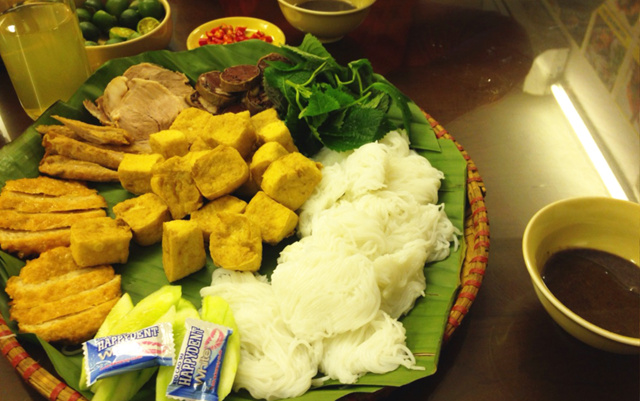 Bún Đậu Dồi