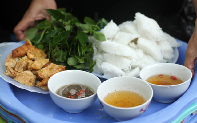Bún đậu chả