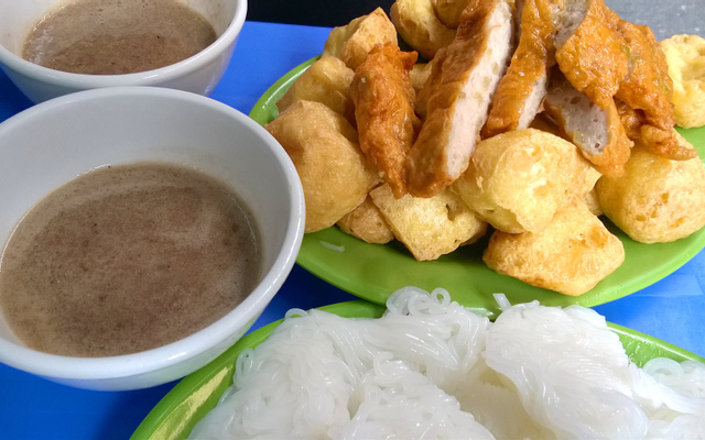 Lòng Dồi Gan Luộc