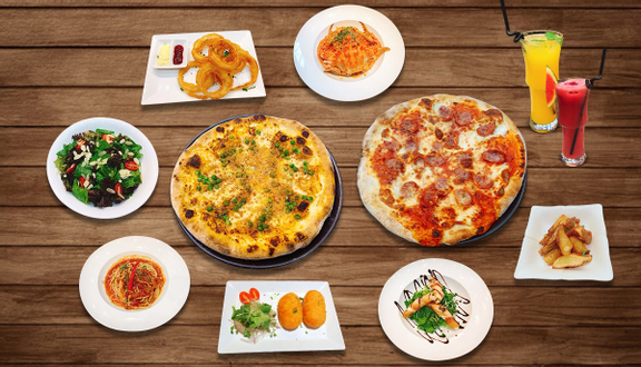 #2 Pizza, Khoai Chiên, Coca