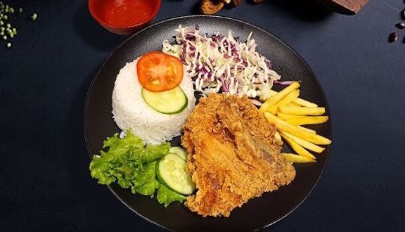 Cơm gà sốt teriyaki nhật bản đặc biệt