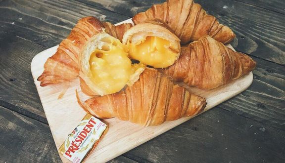 Bông lan mochi trứng muối chảy( ruốc gà cay)