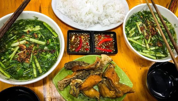 Bún Cá Chấm Bầu Tèo