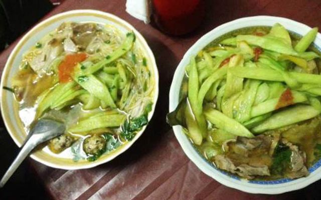 Bún Thịt Mọc Và Sườn