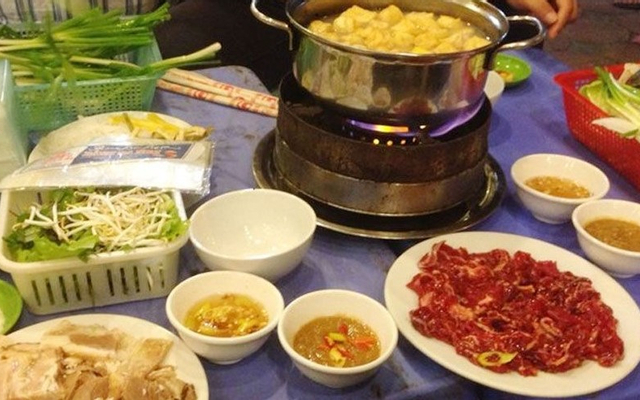 Bò nhúng dấm