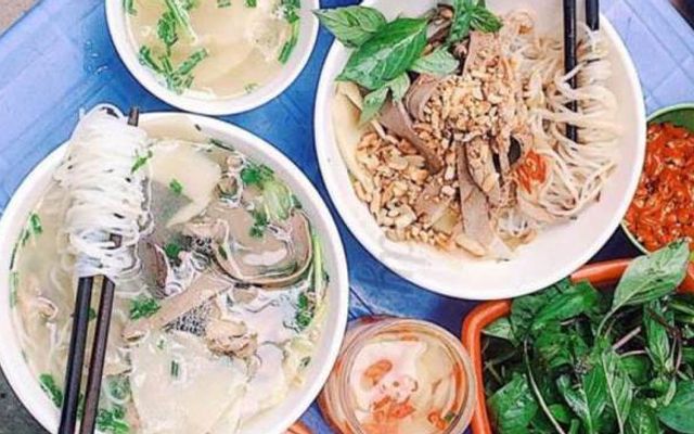 Bún Chấm Xì Dầu