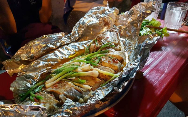 Mực nan nướng