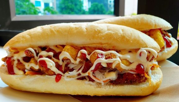 Bánh Mì Bắp - Gà Popcorn & Bánh Mì Gà Nem