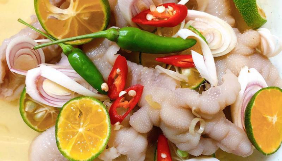 Chân gà ngâm sả tắc