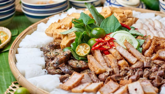 Bún đậu tá lả