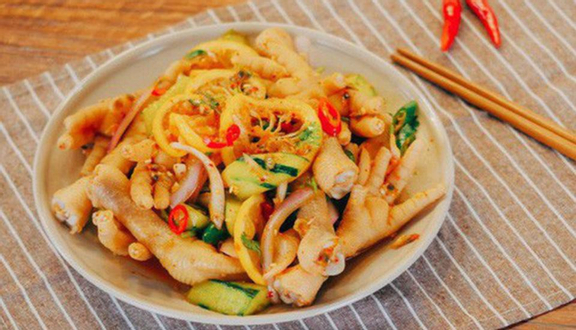 Chân gà ngâm sả tắc hộp lớn