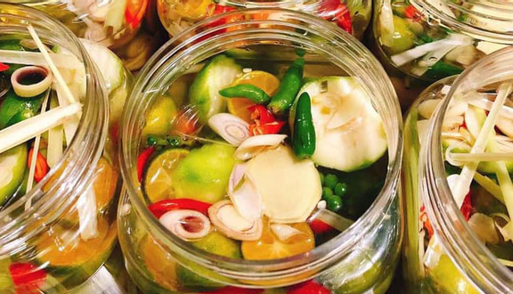 Cb2_ Khô Gà Lá Chanh + Bánh Tráng Mắm Me