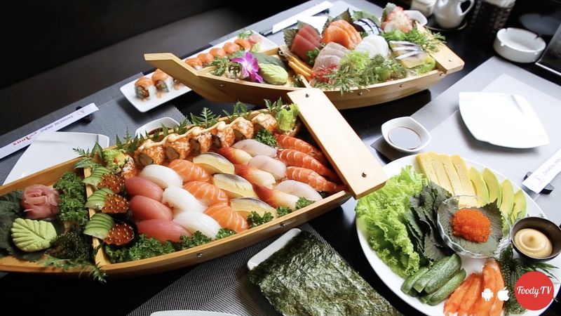 Sake toro sashimi