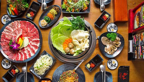 Set ba chỉ heo cắt dày 厚切り豚カルビ定食