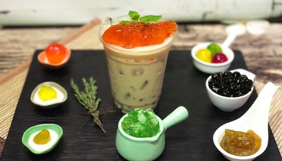Trà oolong milk foam
