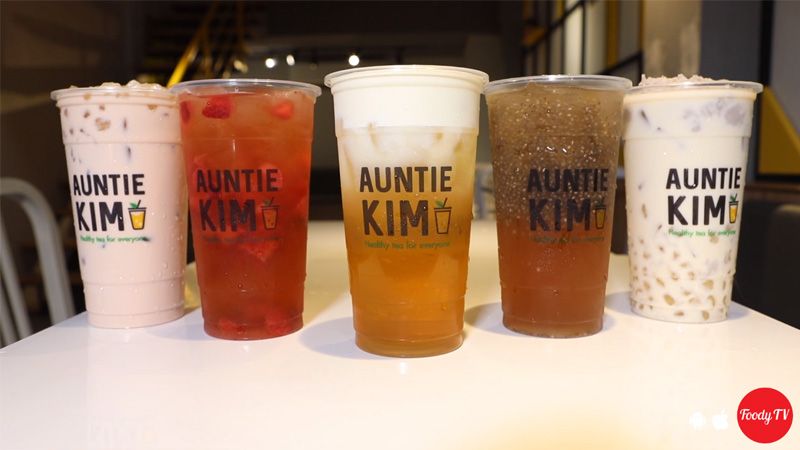 Trà sữa khoai môn Auntie Kim