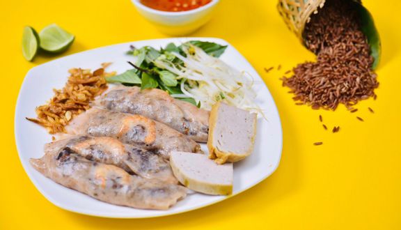 Bánh cuốn gạo lứt thêm